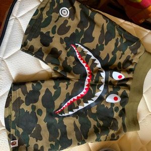 Green Bape Shorts